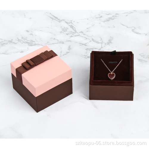 Factory wholesale Custom jewelry box Jewelry box with bracelet Confession Gift Box